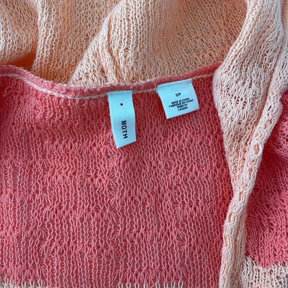 Anthropologie Moth Knit Top Hoodie - Picture 4 of 7